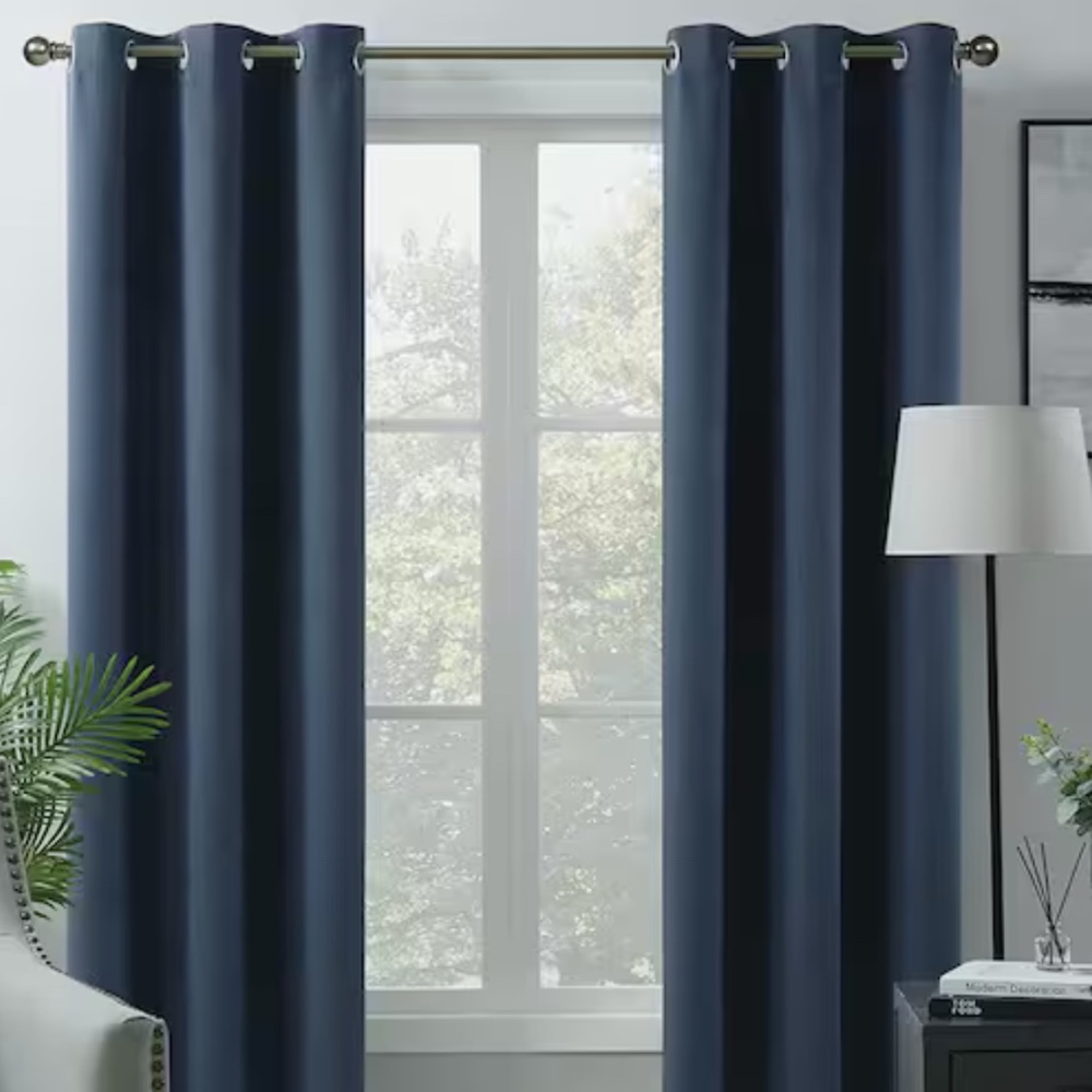 2 Pack Room Darkening Panels New
